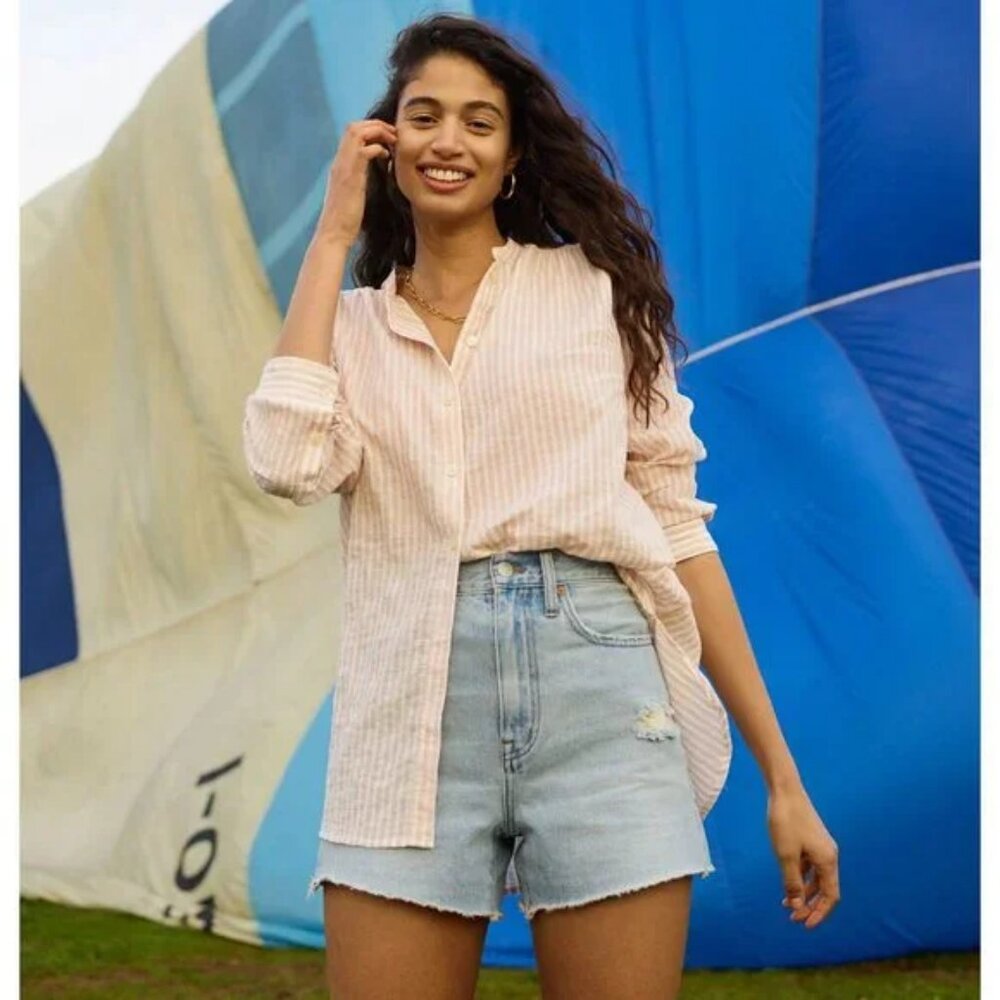 Madewell "The Mom jean" denim Short